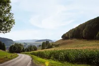 Spacious country house with open fireplace and garden in the Sauerland for young and old