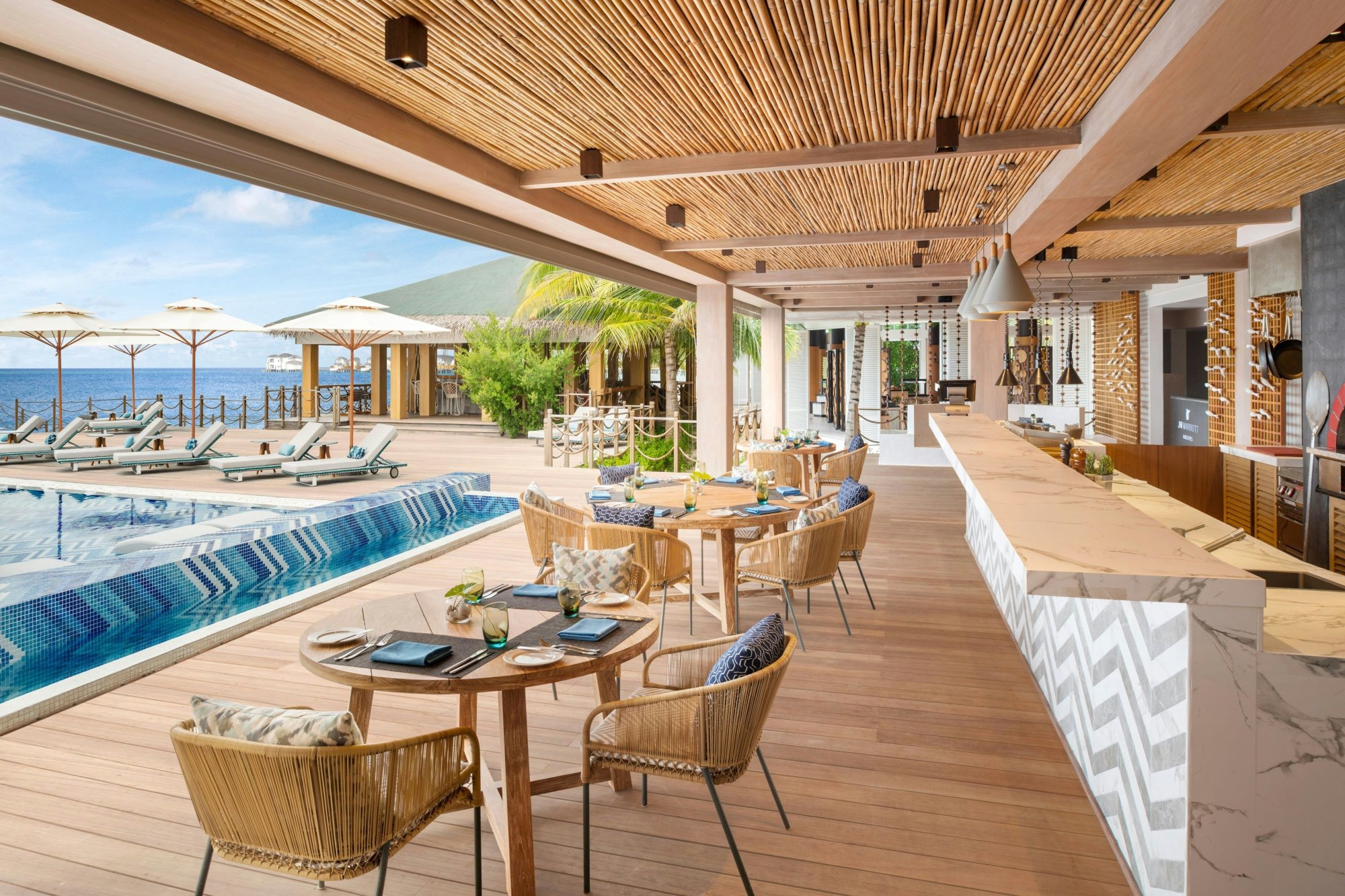 JW Marriott Maldives Resort & Spa Over view