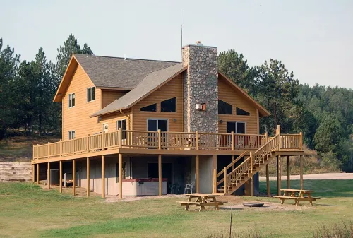 The McCaskell Cabin- Nestled out in the countryside.