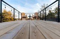 Rooftop Deck and Upscale Amenities - Exquisite Tiny Oasis Hotels in McLennan County