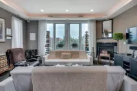 Chic Escape with Gourmet Kitchen and Skyline Views - Stylish Retreat