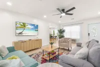 Modern renovated beach oasis home with private pool