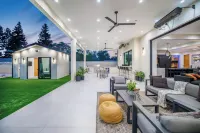 빌라 칼리파 - 리조트 스타일 리빙, 프라이빗 풀, 스파 및 극장 있음