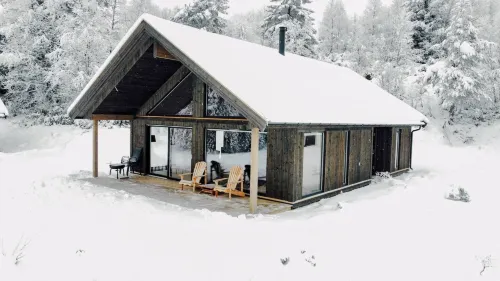 Modern Mountain Cabin - 3 Bedrooms - Sleeps 7 - Homestay