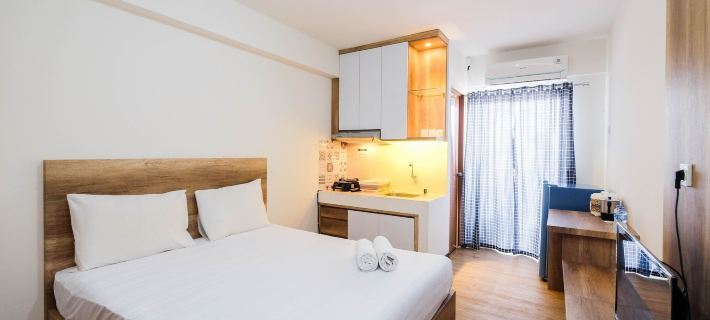 Simple and Homey Studio Room at Cinere Resort Apartment Hotels in Cinere