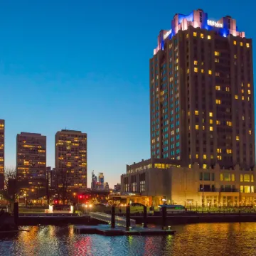 Hilton Philadelphia at Penn’s Landing Отели рядом с достопримечательностью «Франклин Корт»