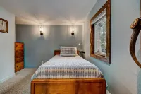 Historic Forested Cabin with Great Mountain Views