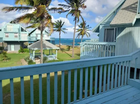 Enjoy A Lovely Ocean View From Patio Of This Sealofts Unit