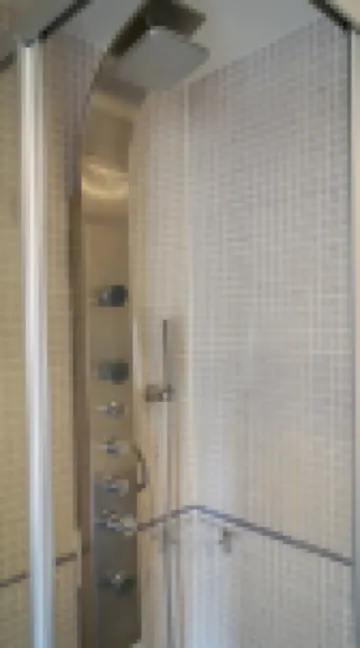 2 room apartment, 50 meter from the beach, common pool