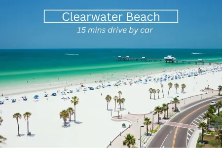 Walk to dwnt/7min to beach/king bed/Free parking Отели рядом с достопримечательностью «Jasmin Park»