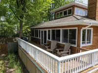 Lakefront Home with Beach Access; Pet Friendly
