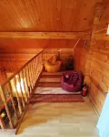 Beautiful wooden villa in a charming place surrounded by nature.