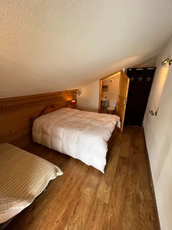 Duplex 50m2 pied des pistes 6 pers les saisies hauteluce / contamines montjoie