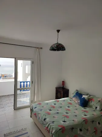 Spacious apartment overlooking Cabonegro beach in northern Morocco