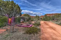 Private Patio & Red Rock Views: Sedona Apt! - Spa
