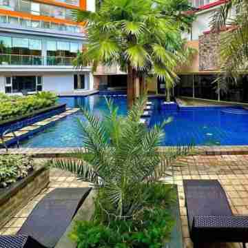 Cozy 1Br Corner with Panoramic City Skyline View Fitness & Recreational Facilities