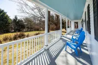 Coastal Farmhouse at Ninigret Pond. Blocks to the beach.  Sleeps 4 to 12 people