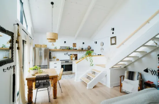 Walk to the Beach! Boho-Inspired 2BR Jupiter Loft w Private Outdoor Space