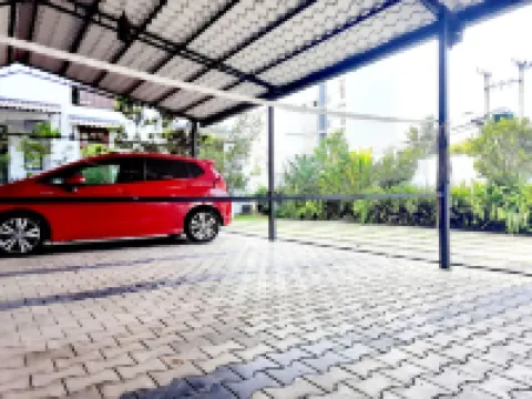 fully furniture cinnamon apartment with privet roof garden