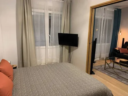 Cosy apartment - Paris La Défense Отели рядом с достопримечательностью «Парк Бекон»