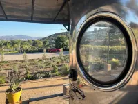 Unique Boutique Airstream Spartan in a Lavender Oasis