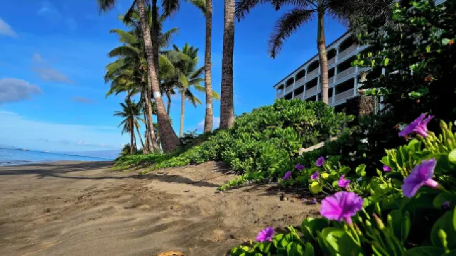 Lahaina Shores 406 Beach Front Mountain View