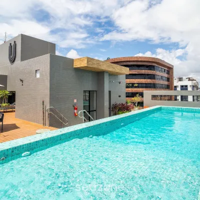 Studio in Build. w/ Pool, 280m fr the sea Ugr0404a Hôtels à proximité de : Plage de Manaíra
