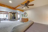 Mtn-View Waynesville Home Near Trout Stocked Creek - parking