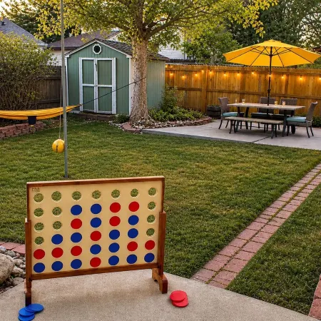 5Br Group Getaway, Backyard Games + Patio