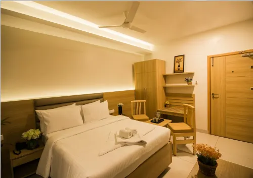 Hotel Ashoka - Parkplatz