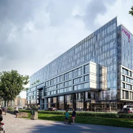 Moxy Szczecin City Отели рядом с достопримечательностью «Арена «Нетто»»