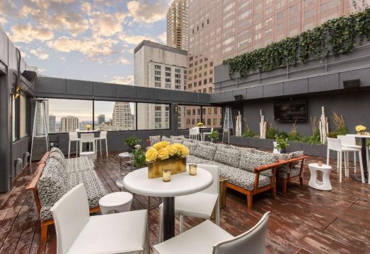 호텔 로비 전경