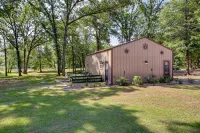 Dock & Fire Pit: Lake Tawakoni Vacation Rental! - parking