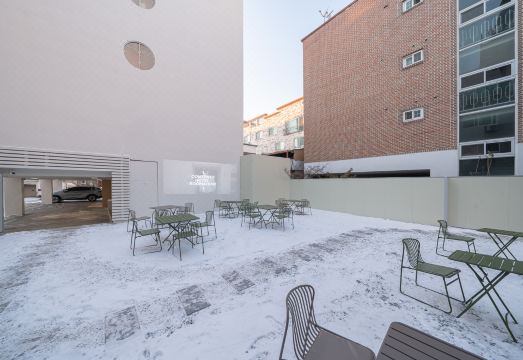 청주 우암 아늑호텔 1호점 입구