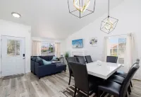 Modern home completely remodeled with FREE POOL AND SPA HEATING.