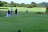 Beautiful outbuilding on property, seafront and golf course