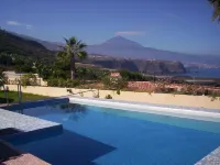 DREAMLIKE LOCATION with a wonderful VIEW OF ATLANTIK-TEIDE-PUERTO DE LACRUZ - Uima-altaat