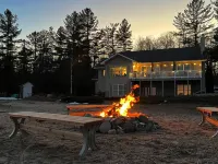 New Listing. Family-friendly home, private sandy beach on Lake Michigan!