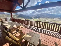 Stunning Cabin w/ Huge Deck & Amazing River Valley Views - WIFI 리오 블랑코 카운티 호텔