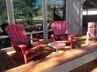 Tranquil, well-kept Cabin with Log Furniture & SHARC passes at 1, Whistling Swan