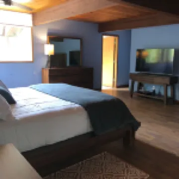 Contemporary Scandinavian styled home on the 7th hole of Pinehurst #1