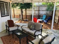 Wlk2dtown, Kng bds, WrkSpace, WiFi, FPit, Dogs
