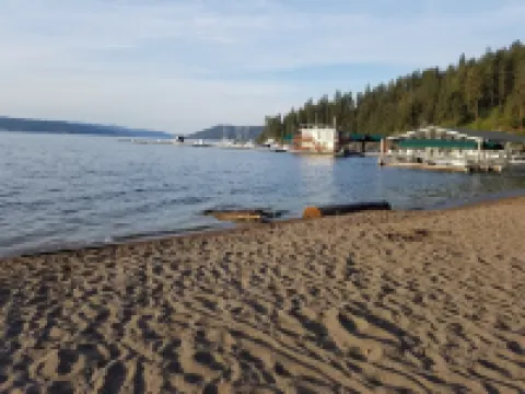 Modern and unique cottage in perfect downtown CDA location for a great getaway!