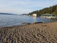 Modern and unique cottage in perfect downtown CDA location for a great getaway!