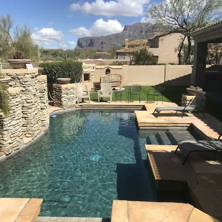 Prestigious Gold Canyon Villa with Golf Course and Superstition Mountain View’s