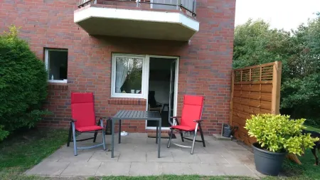 Small apartment on the ground floor in Dornumersiel, dogs are welcome