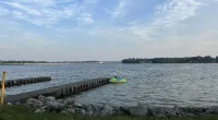 Lake Time Cottage Lake Milton Oh: Wifi, Smart TVs, Gas Fire Pit, Lake Toys,