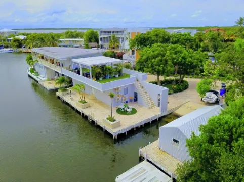 Sunset Peninsula—a multi-family, original,  Florida Keys waterfront retreat!