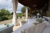 Cottage nel Chianti con Piscina. Vista Sulle Colline e sui Vigneti Toscani