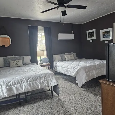 The Cottage Room Has 2 Queen Beds and Private Bathroom
